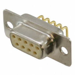 1 pcs : 773-E09-213R001 - CONN D-SUB RCPT 9POS R/A SLDR