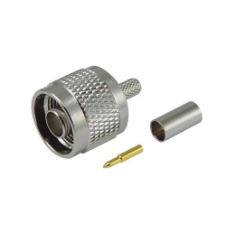 1 pcs : ANM-1700 - CONTYPE N-MALE CRIMP LMR195
