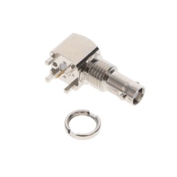 1 pcs : HDBNC-J-P-GN-RA-BH1 - CONN HDBNC JACK R/A 75 OHM PCB