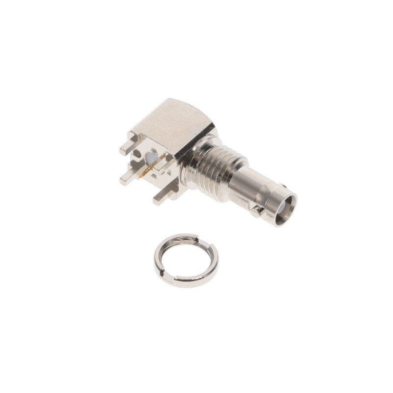 1 pcs : HDBNC-J-P-GN-RA-BH1 - CONN HDBNC JACK R/A 75 OHM PCB