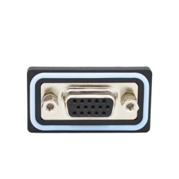 1 pcs : HDF-V15-213L011 - CONN D-SUB HD RCPT 15POS PNL MNT