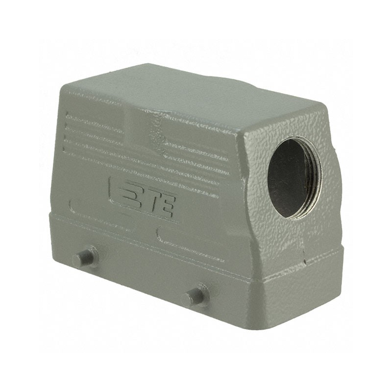 1 pcs : H16B-TS-M25 - CONN HOOD SIDE ENTRY SZ16B M25