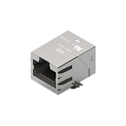 1 pcs : 7498111001A - INTEGRATED RJ45 TRANSFORMER WE-R