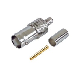 1 pcs : BAC515 - BNC JACK FOR RG58 CRIMP