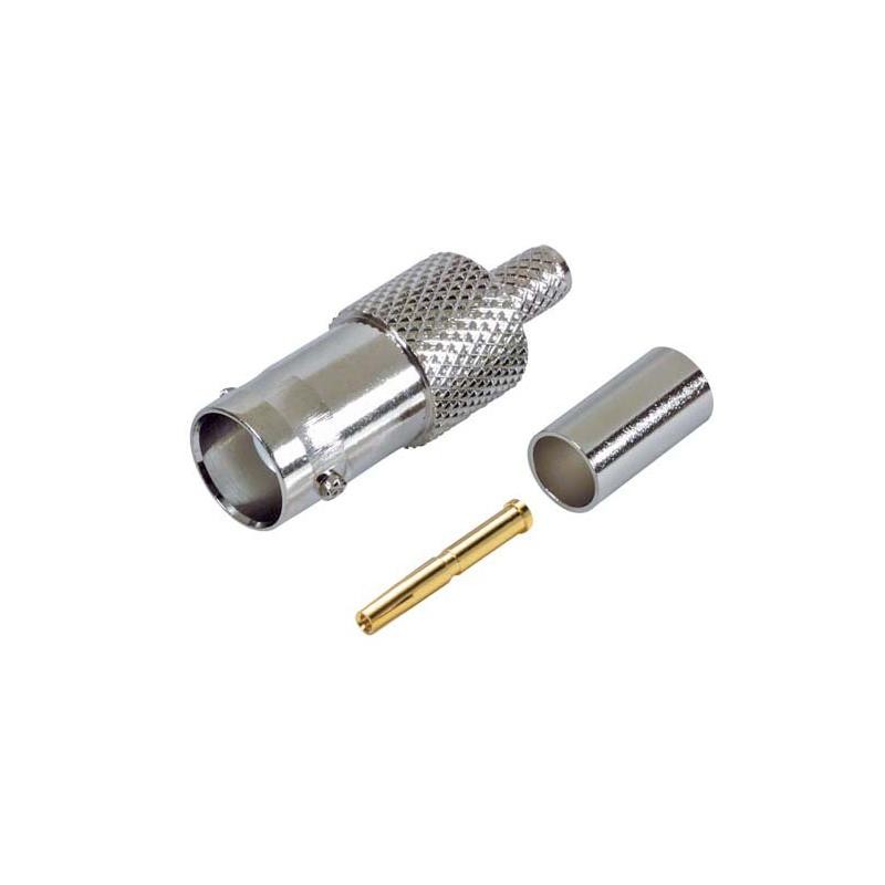 1 pcs : BAC515 - BNC JACK FOR RG58 CRIMP