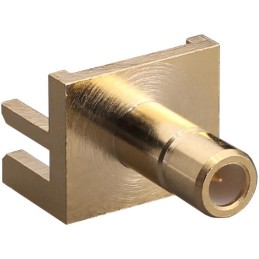 1 pcs : CONSMB003.062-G - CONN SMB JACK STR 50OHM EDGE MNT