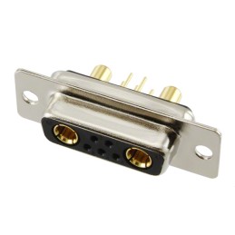 1 pcs : 681M7W2203L001 - CONN D-SUB RCPT 7P PNL MNT SLDR