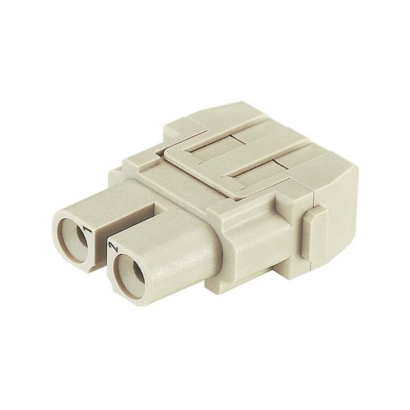 1 pcs : 09140023103 - HAN 31AMP C 2PIN MODULE FEMALE C
