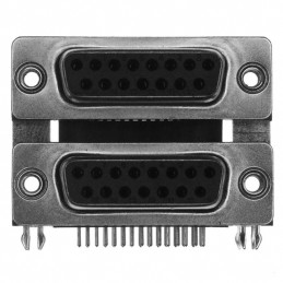 1 pcs : 189-015-513R491 - CONN D-SUB RCPT 15POS R/A SLDR
