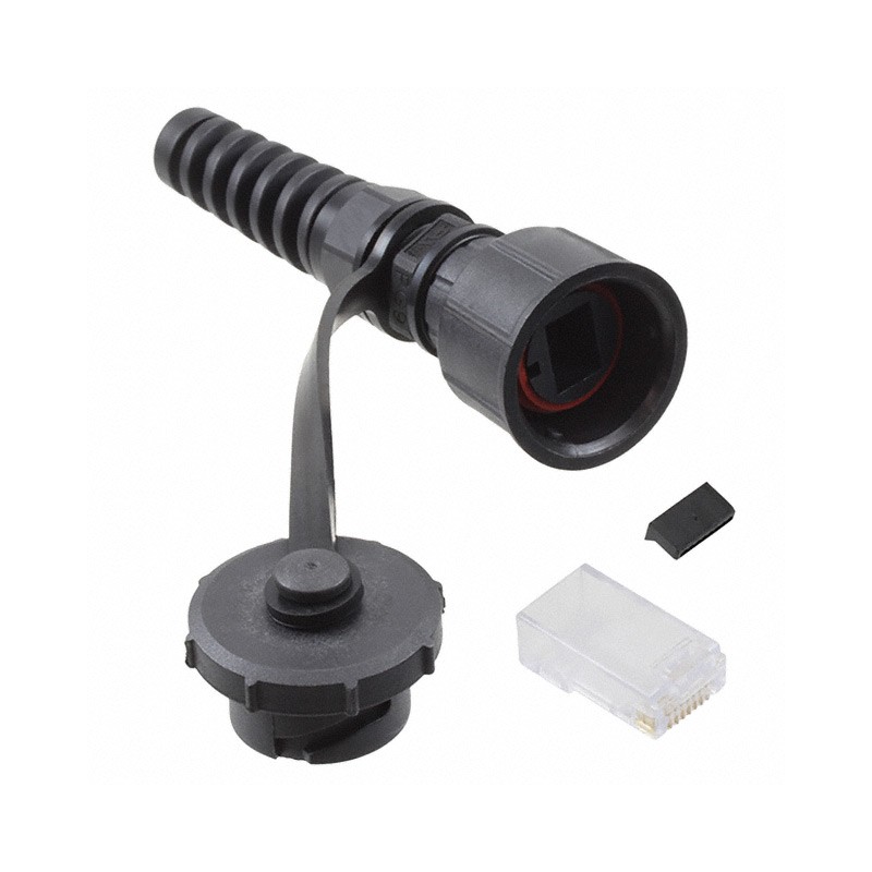 1 pcs : SS-39400-002 - CONN MOD PLUG 8P8C CAT5E