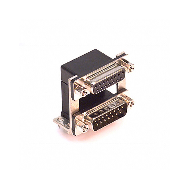 1 pcs : 179-015-313R571 - CONN D-SUB PLUG/RCPT 15P RA SLDR