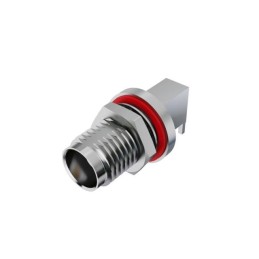 1 pcs : RFPC-TNC01-FN-A - TNC PCB MOUNT RIGHT ANGLE BULKHE