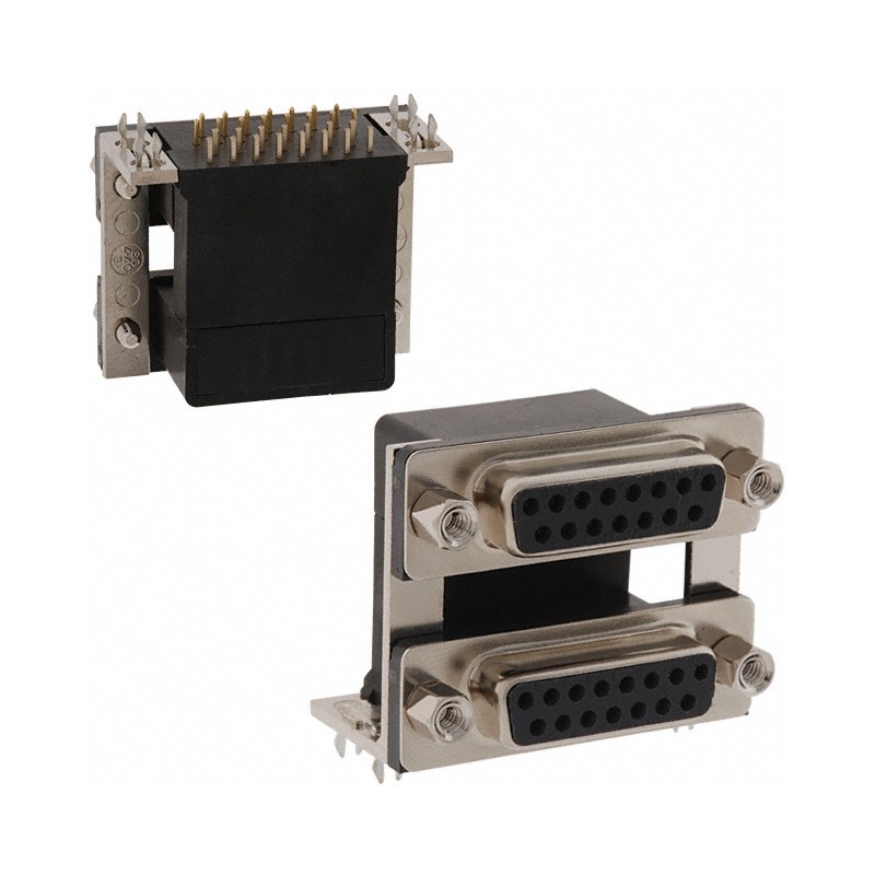 1 pcs : 178-015-513R571 - CONN D-SUB RCPT 15POS R/A SLDR