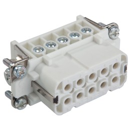 1 pcs : 10441100 - CONN INSERT HA10 FEMALE