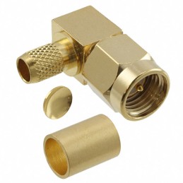 1 pcs : 0732510672 - CONN SMA PLUG R/A 50 OHM SOLDER