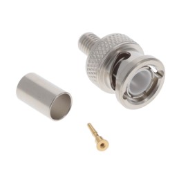 1 pcs : R142085000W - BNC / STRAIGHT PLUG CRIMP TYPE C