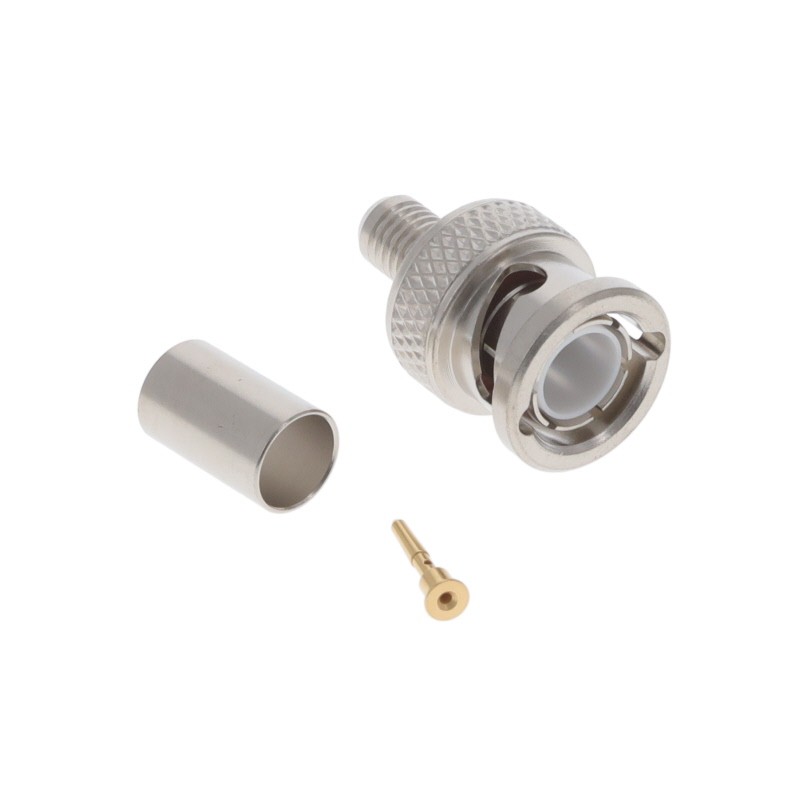 1 pcs : R142085000W - BNC / STRAIGHT PLUG CRIMP TYPE C