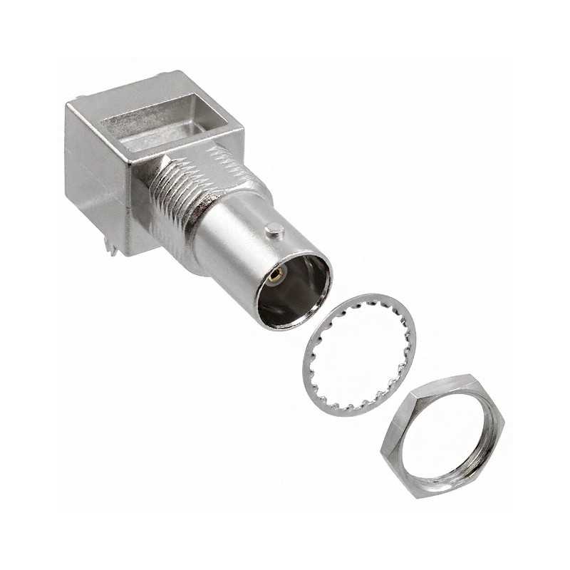 1 pcs : VBM211C-75 - CONN BNC JACK R/A 75 OHM PCB