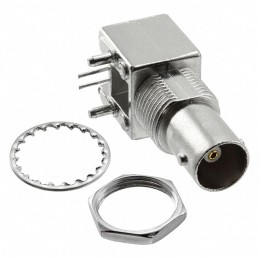 1 pcs : VBM211-75 - CONN BNC JACK R/A 75 OHM PCB