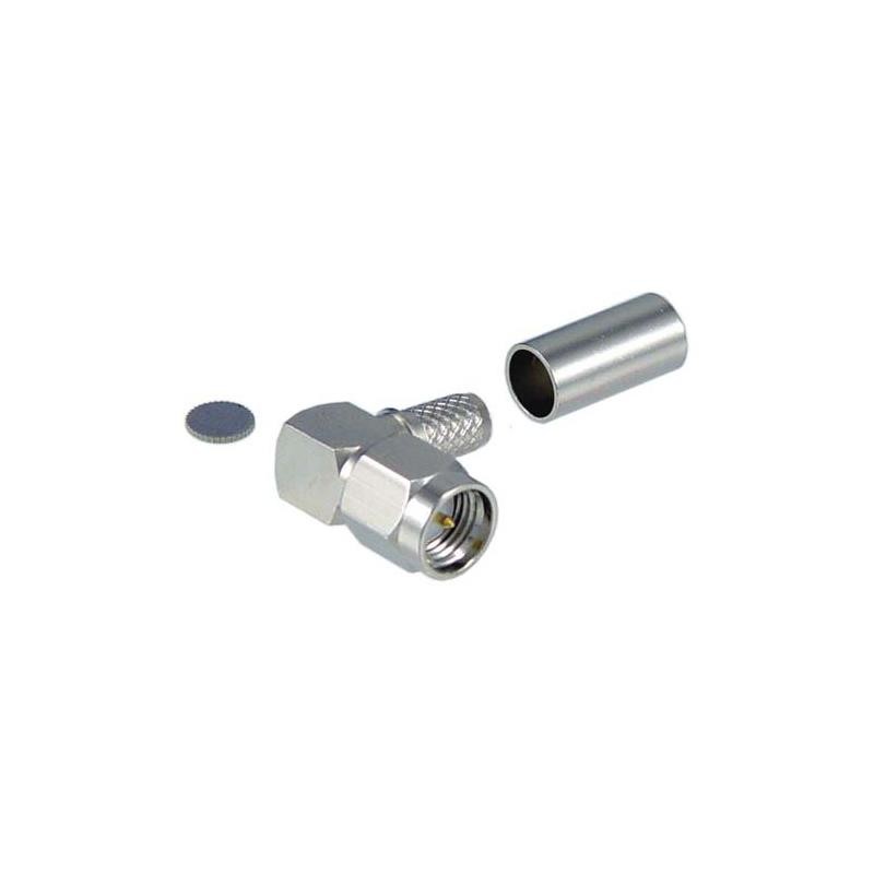 1 pcs : ASM-1710 - CONSMA MALE R/A CRIMP LMR195