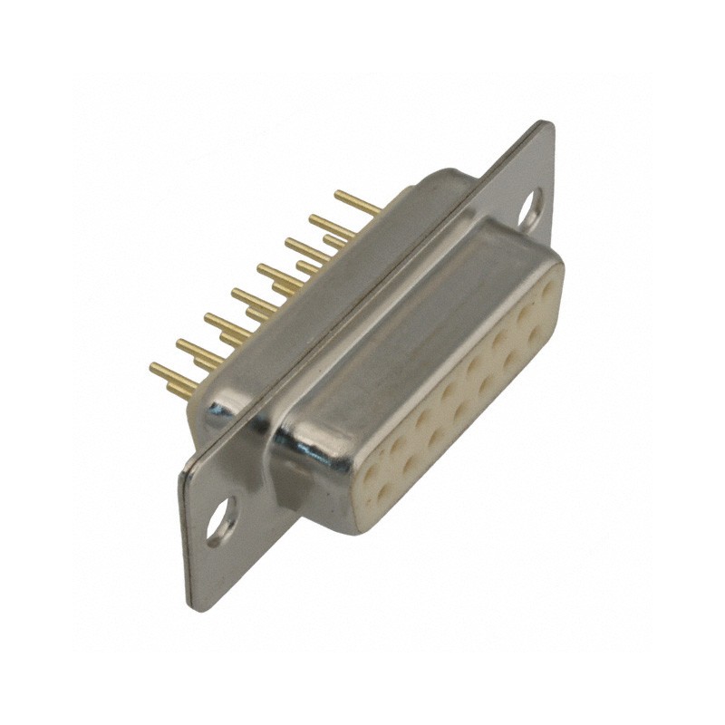 1 pcs : 772-E15-213R001 - CONN D-SUB RCPT 15P PNL MNT SLDR