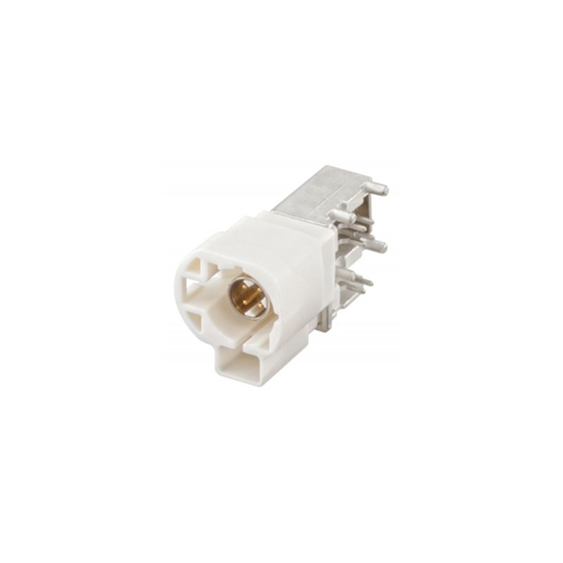 1 pcs : 99S20D-40MA5-B - CONN HSD FAKRA PLUG R/A 100OHM