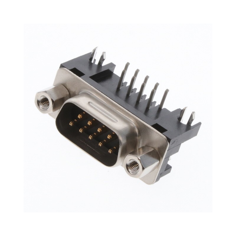 1 pcs : XM3C-0922-112 - CONN D-SUB PLUG 9POS R/A SLDR