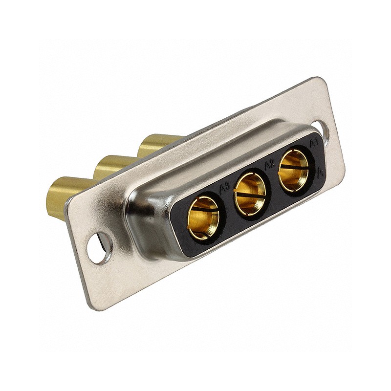 1 pcs : 680M3W3203L401 - CONN D-SUB RCPT 3POS PNL MNT