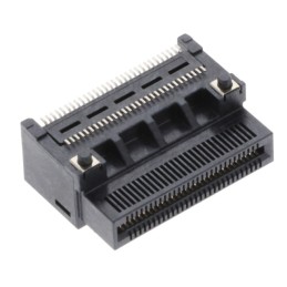 1 pcs : 2324869-2 - CONN OSFP RCPT 60POS SLD R/A SMD