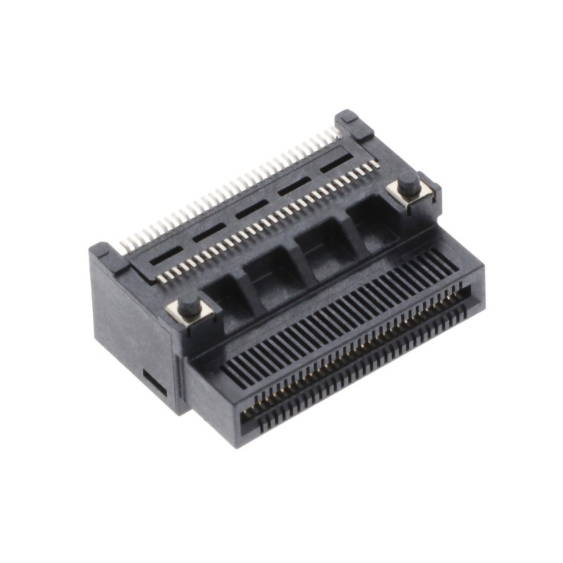 1 pcs : 2324869-2 - CONN OSFP RCPT 60POS SLD R/A SMD