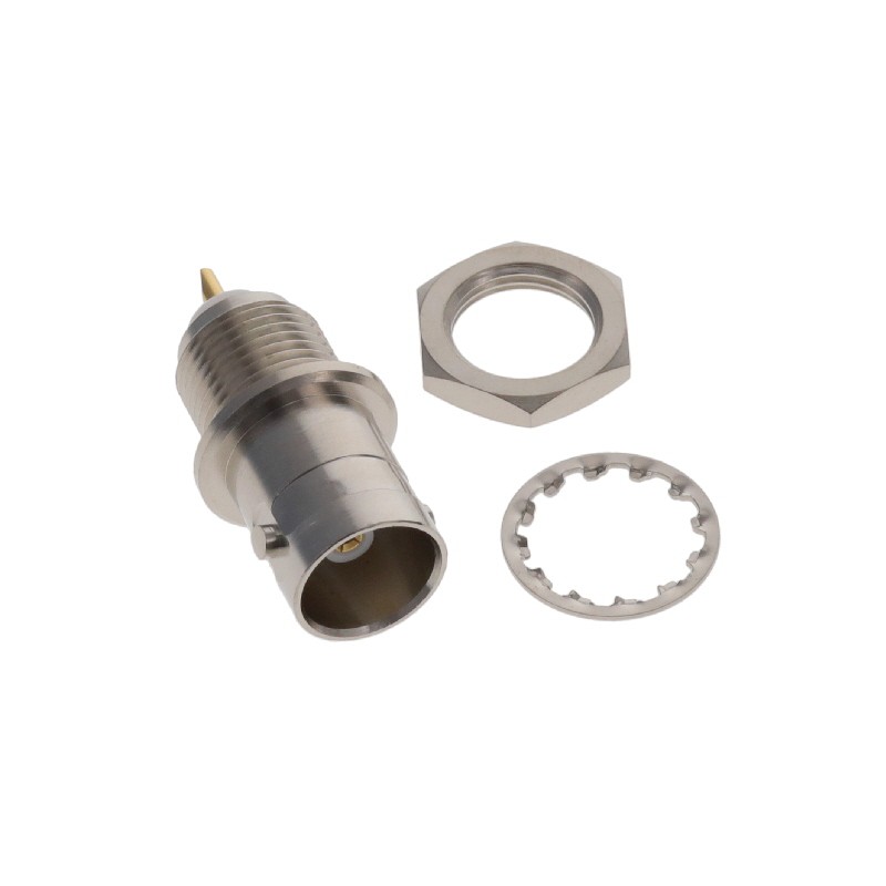 1 pcs : R142562000 - BNC / BULKHEAD JACK RECEPTACLE F