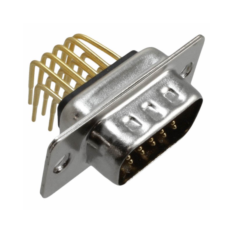 1 pcs : 781-M15-113R001 - CONN D-SUB HD PLUG 15P R/A SLDR