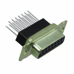 1 pcs : 5205736-4 - CONN D-SUB RCPT 15POS VERT SLDR
