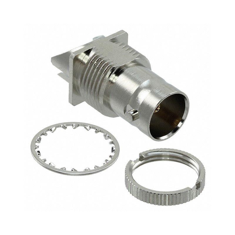 1 pcs : BNC7T-J-P-GN-ST-EM2 - CONN BNC JACK STR 75OHM EDGE MNT