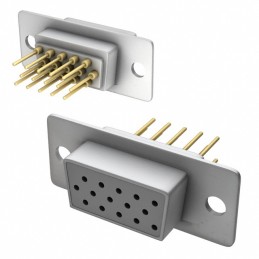 1 pcs : 780-M15-213R001 - CONN D-SUB HD RCPT 15POS PNL MNT