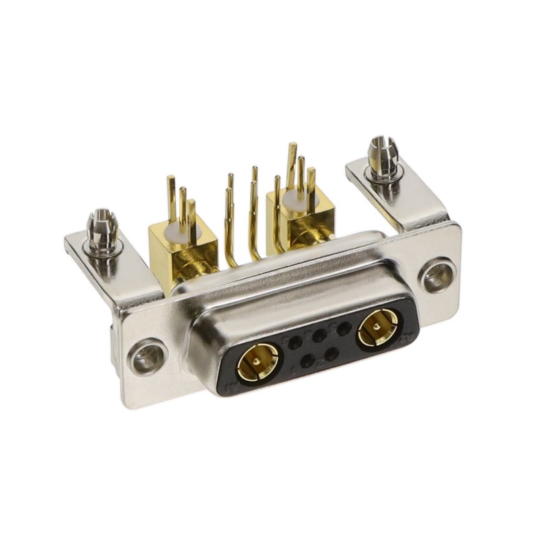 1 pcs : 685M7W2203L461 - CONN D-SUB RCPT 7POS R/A SLDR