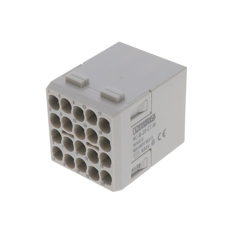 1 pcs : 1414372 - MODULE MALE 20POS CRIMP