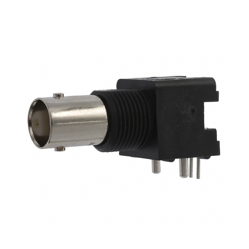 1 pcs : 227161-6 - CONN BNC JACK R/A 50 OHM PCB