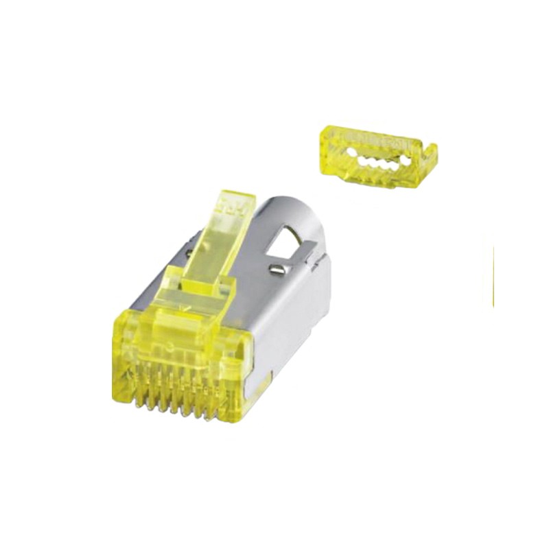 1 pcs : 1418853 - CONN MOD PLUG 8P8C SHIELDED