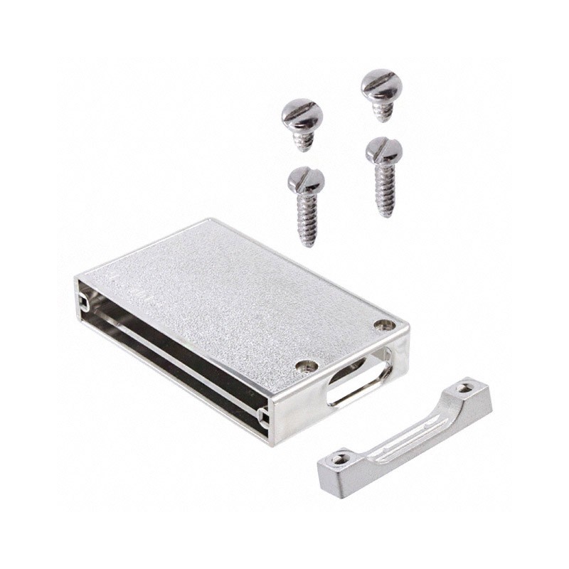 1 pcs : 09670370513 - CONN BACKSHELL 37POS 90DEG SHLD