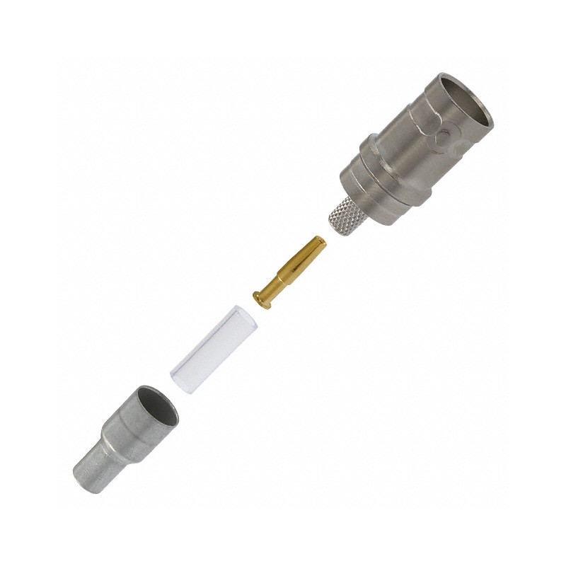1 pcs : 5225396-7 - CONN BNC JACK STR 50 OHM CRIMP