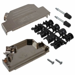 1 pcs : 3-2198618-7 - CONN BACKSHELL 37POS 45DEG SHLD