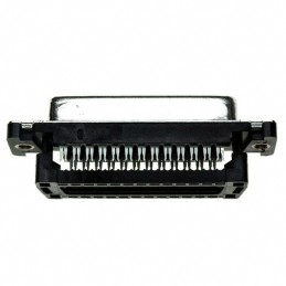 1 pcs : 1658610-2 - CONN D-SUB RCPT 25POS IDC