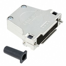 1 pcs : 1727040100 - CONN BACKSHELL 25POS 180DEG SHLD