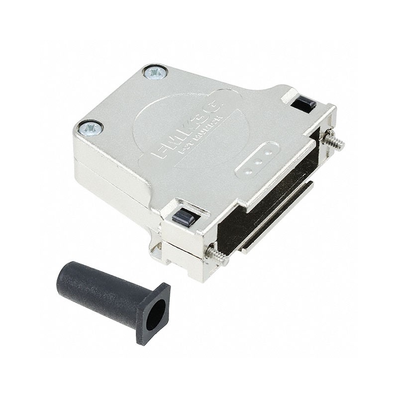 1 pcs : 1727040100 - CONN BACKSHELL 25POS 180DEG SHLD