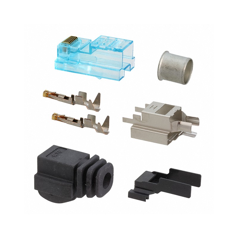 1 pcs : 2178148-1 - CONN MOD PLUG 8P8C UNSHIELDED