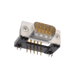 1 pcs : 1731090480 - CONN D-SUB PLUG 9POS R/A SLDR