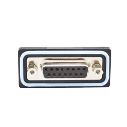 1 pcs : SDF-V15-213L011 - CONN D-SUB RCPT 15P PNL MNT SLDR