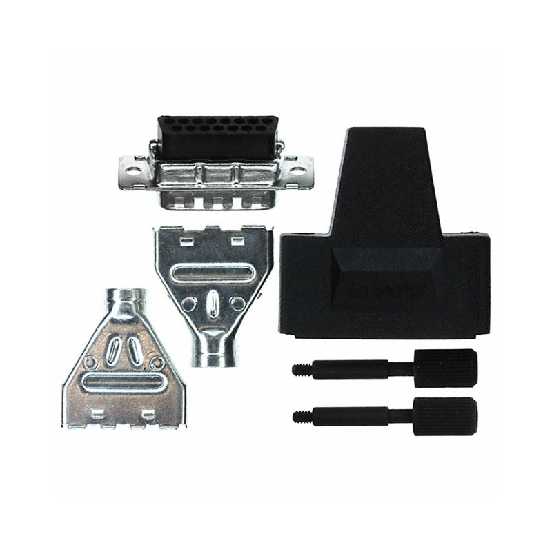 1 pcs : 1658657-1 - CONN D-SUB HOUSING PLUG 15POS