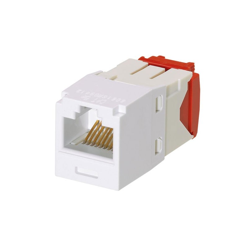 1 pcs : CJ5E88TGWH-24 - MINI-COM MODULE, CAT 5E, UTP, 8